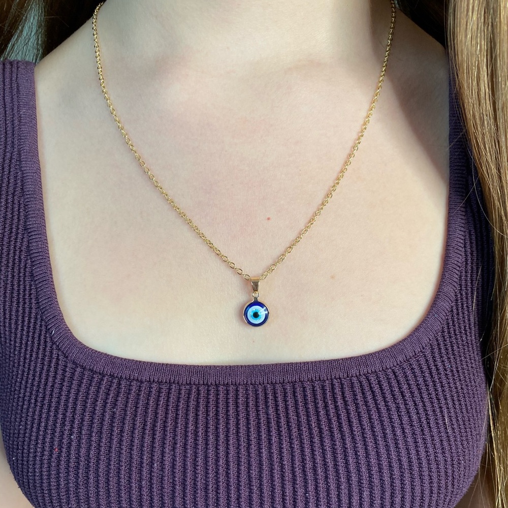 Evil eye necklace